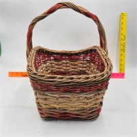 Red and Tan Basket