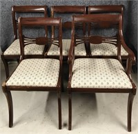 5 VINTAGE DINING CHAIRS
