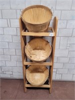Basket shelf