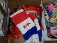 Pepsi scarf etc.