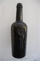 Black glass Seal Bottle