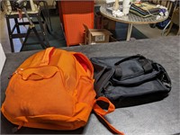 Totes Toiletries Bag & Orange Backpack