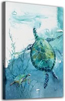 Turtle Canvas Wall Art