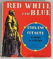 1941 WWII Patriotic Children’s Book Set In Box