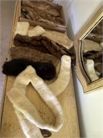 Fur collars and cuffs