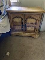 French provincial nightstand