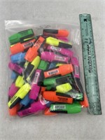 NEW Lot of 50- Mini Highlighters