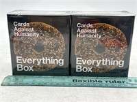 NEW Lot of 2 Cards Against Humanity Everything Box