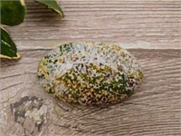 OCEAN JASPER CABOCHON ROCK STONE LAPIDARY SPECIMEN