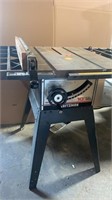 Craftsman 10” Deluxe Table Saw Tested