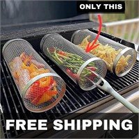 NEW BBQ Basket Stainless Steel