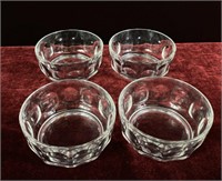 Set of 4 Glass Bowls(France)