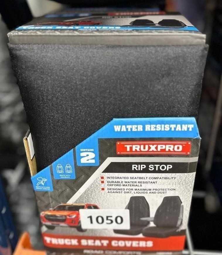 Water Resistant Truxpro Rip Stop Truck Seat Covers