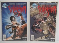 Blue Water Comics Black Scorpion #1A and #1B