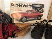 Giant 1/16 Scale 63 Corvette Sting Ray Model Kit