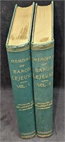 Volume 1 & 2 Memoirs Of Baron Lejeune Hardcovers