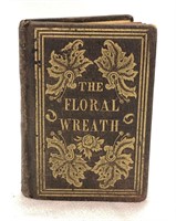 "The Floral Wreath" by J.S.A. - 1851 Mini Book