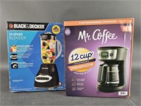 Black&Decker Blender and Mr. Coffee Coffeemaker