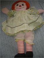 Raggedy Ann Doll   26 Inches Tall