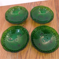 Emerald Glass Bowls