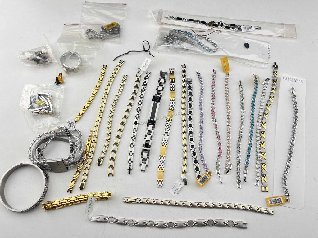 Fashion jewelry bracelets. For parts/ restoration
