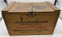 Winchester Super Staynless Wooden Ammo Box