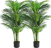 VIAGDO Artificial Areca Palm Tree 4ft  2 Pack