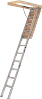 LITE 10-foot Aluminium Attic Ladder 54"W x 22.5"H,