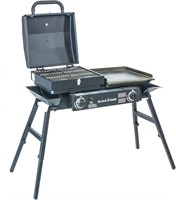 Blackstone Tailgater Stainless Steel 2 Burner Port