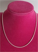 NEW Sterling Silver 22" Snake Chain - Stamped 925