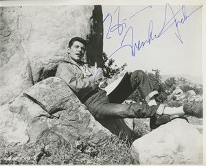 Frankie Avalon signed photo