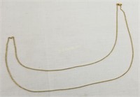 14k Gold 30" Long Chain/ Necklace