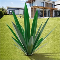 Large Leaf Thickened Metal Agave Plant Outdoor