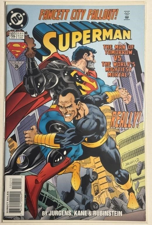 1995 Superman #102 DC Comic Books!