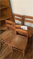 4 weight, small children’s chairs