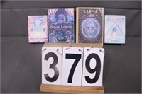 4 Packs of Tarot Cards Includes Karma Cards