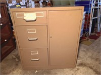 Steel Filing Cabinet By Hon.