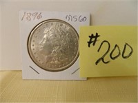 1896 Morgan Silver Dollar MS60