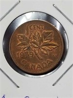 Canada 1979 One Cent Coin