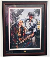 Framed Mountain Man Print By Marian Anderson