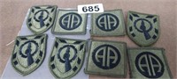 82ND AIRBORNE, MILITARY PATCHES