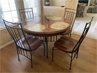 Thomasville Wrought Iron Table w/ Chairs