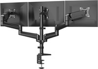 Triple Monitor Stand 17-32in, Black