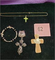 Assortment of Cross Jewelry