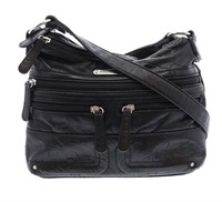 STONE MOUNTAIN USA BLACK CROSSBODY BAG $32