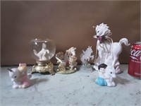 Unicorn Snowglobe & Other Figures