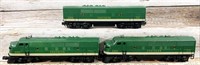 Lionel 2356 Southern F3 diesel & dummy with 1 box