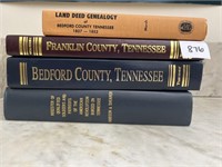 Bedford and Franklin county history books and