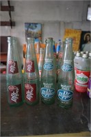 Four Dr Pepper Bottles