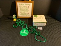 Irish Blessing Porcelain Box+